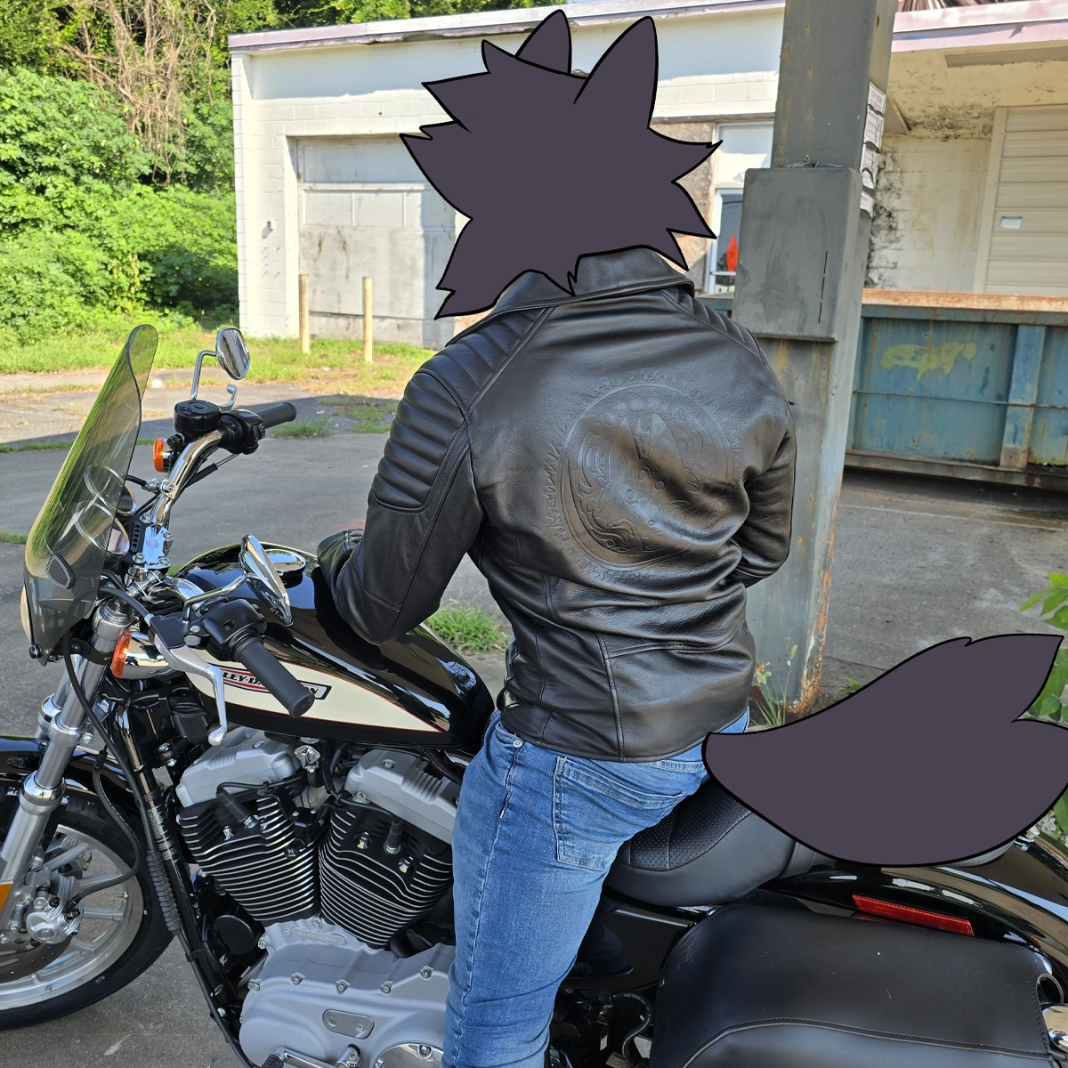 NEW - Leather jacket - Image 3