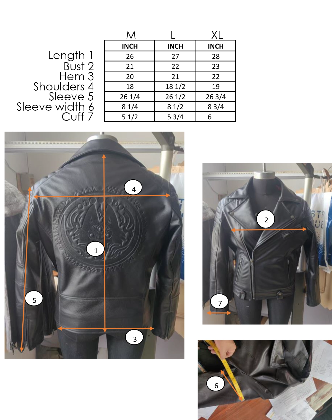 NEW - Leather jacket - Image 9